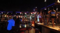 Inside the Catwalk bar Inside the Catwalk bar