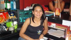 Emily, the cashier at Mosquito Bar. Hi Emily! Emily, the cashier at Mosquito Bar. Hi Emily!