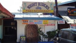 A closer picture of Night Riders bar A closer picture of Night Riders bar